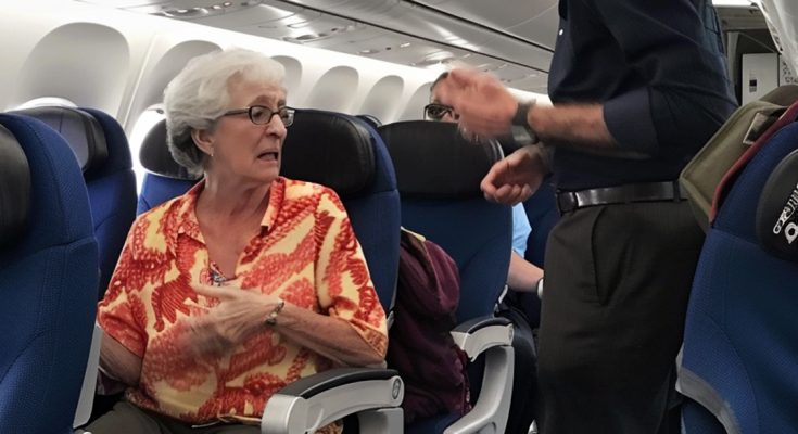 Business Class Passengers Mock Poor Old Lady, at the End of the Flight Pilot Addresses Her – Story of the Day