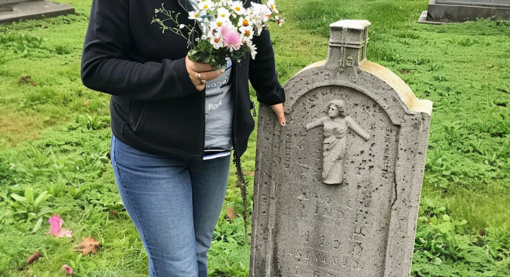 A Year after Son’s Death, Woman Sees Grave of Her Daughter-In-Law at the Cemetery