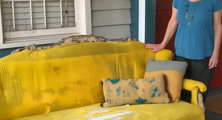 My Stepmother ‘Gifted’ Me an Old, Smelly Couch — When She Saw What I Did With It, She Demanded $2,500 From Me