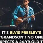 Elvis Presley’s ”grandson” takes the stage and stuns audiences