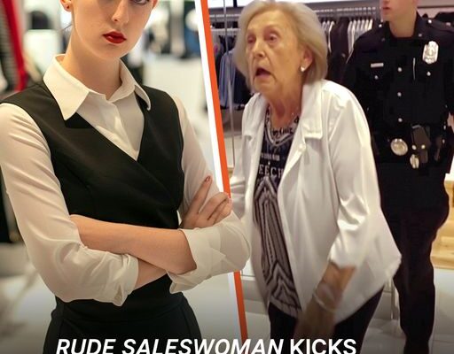 Saleslady Kicks Poor Old Woman Out of Luxury Store, Cop Brings Her Back Later