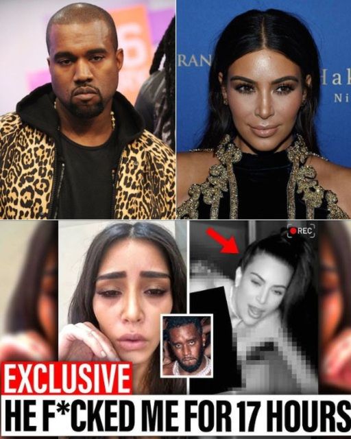 (N) “He F*CKED Her Daily!” Kanye West LEAKS Video Of Kim Kardashian Being Diddy’s VIP Freak0ff Worker