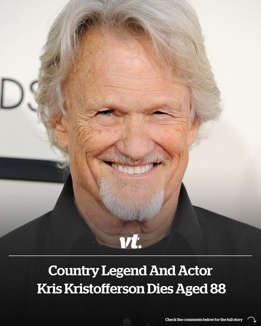 Country legend and actor Kris Kristofferson dies aged 88