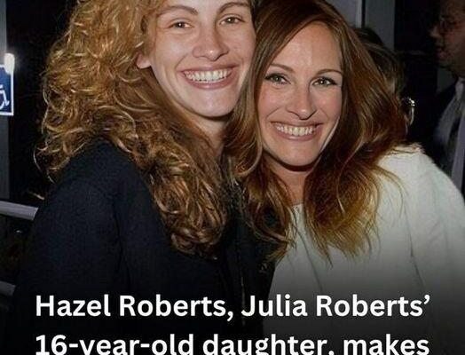 Julia Roberts’ 16-year-old daughter, Hazel Roberts, has her inaugural appearance on the Red Carpet.