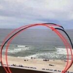 Why you should always avoid entering the sea in this area if you notice currents forming in this manner