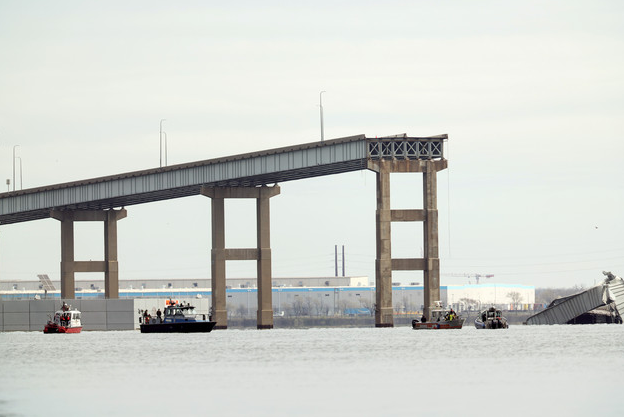 FBI agents have boarded vessel managed by company whose other cargo ship collapsed Baltimore bridge