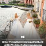 Rebel Wilson shares stunning first look at her wedding to Ramona Agruma