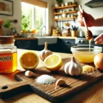 The Ultimate Health Boosting Recipe with Honey, Lemon, Onion, Garlic, and Ginger