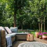 20 Deck And Furniture Ideas For Relaxing Among Trees