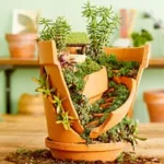 How to Make an Adorable Broken Pot Fairy Garden in 4 Easy Steps